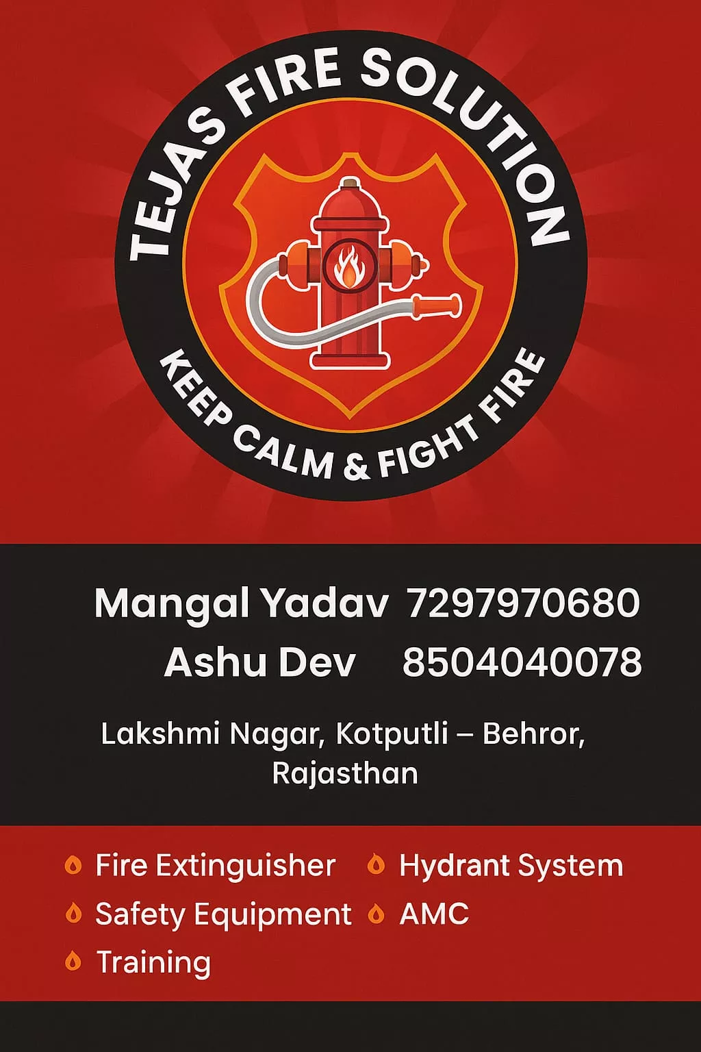 School Fire Safety Installation - Fire Safety Project Kotputli