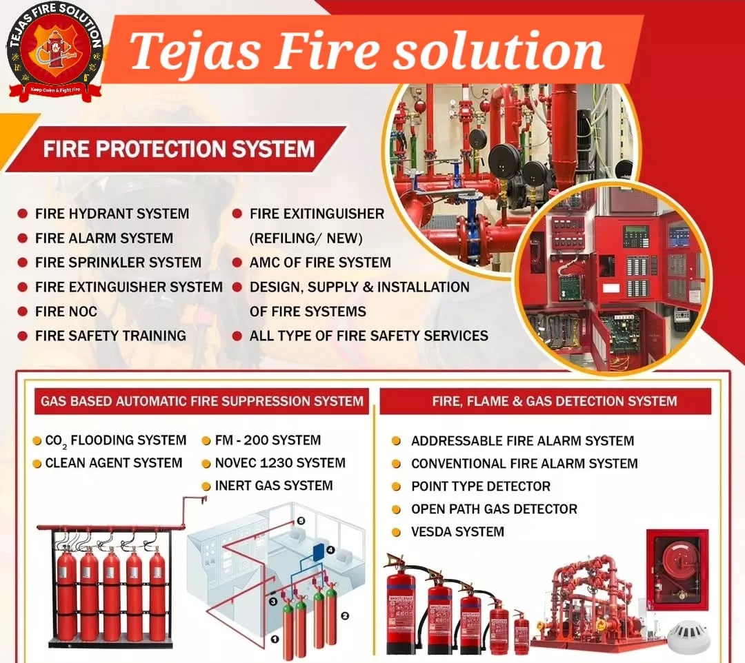 Fire Alarm System Installation - Fire Safety Project Rajasthan